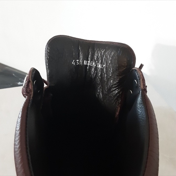 Mens Jimmy Choo Burgundy Tennis Shoes - Picture 5 of 8